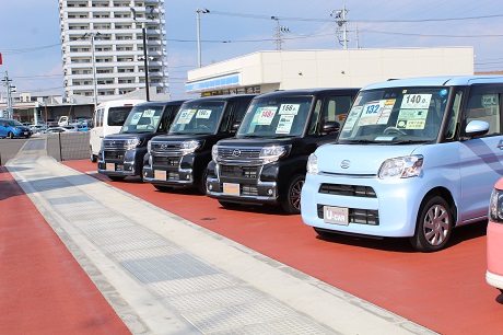 中古車展示場２